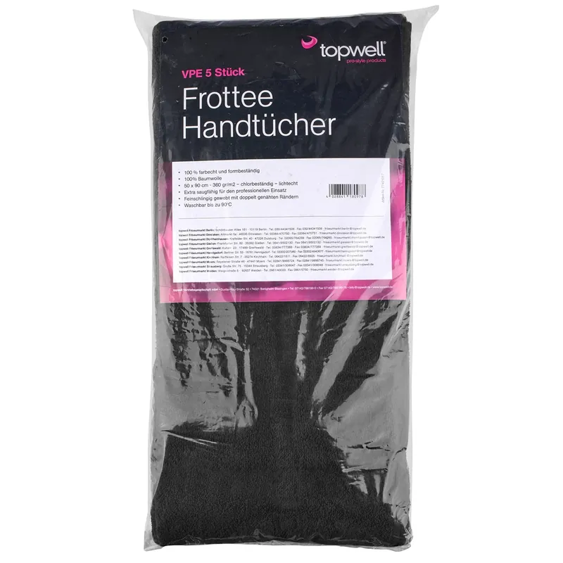 Zertifiziert Frottee Handtücher Handtuch 5 Stck.