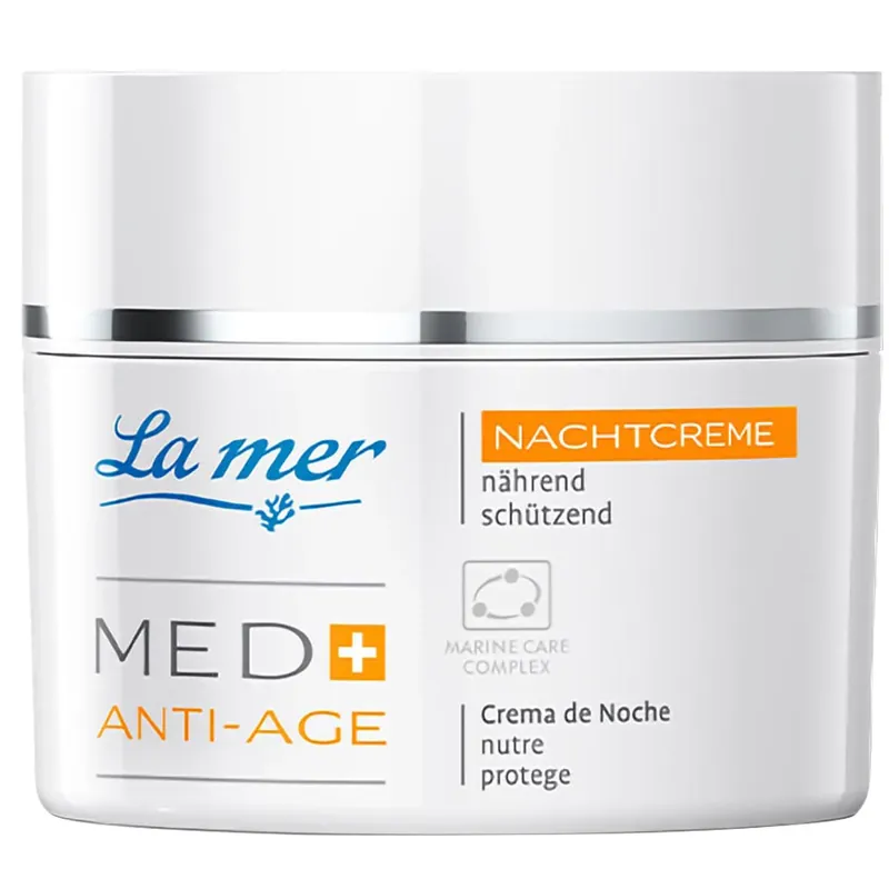 MED+ Anti-Age Nachtcreme Gesichtscreme 50 ml Finale Aktion