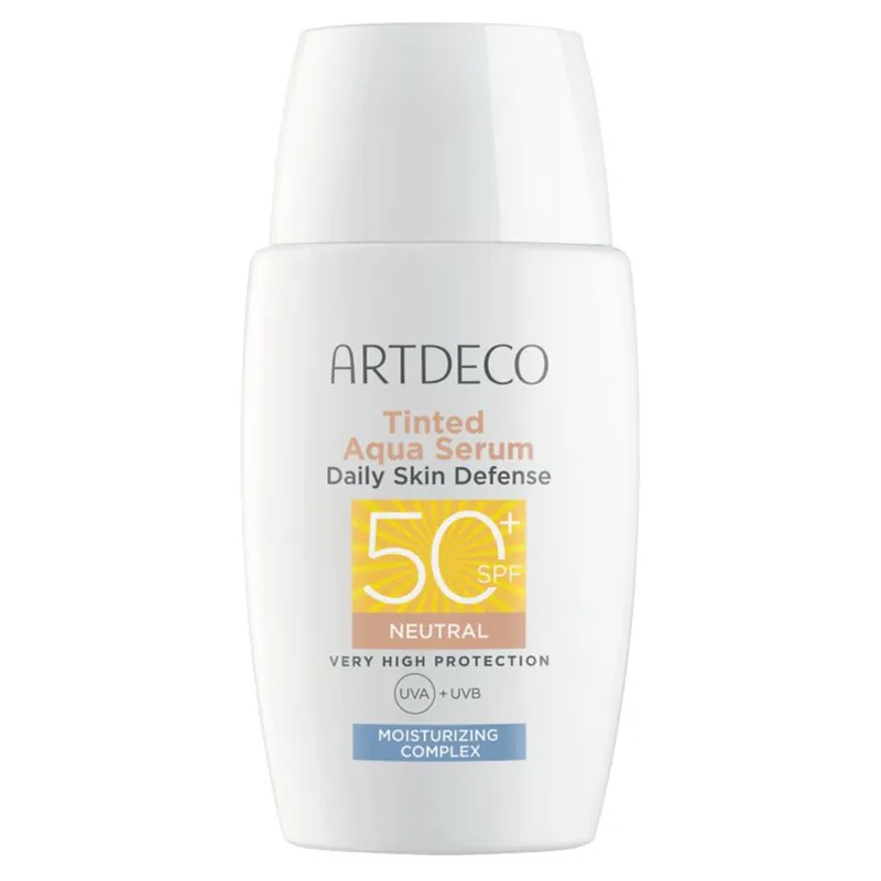 Aktuell Tinted Aqua Serum Daily Skin Defense SPF 50+ Sonnenfluid 40 ml (Diese Option ist zurzeit nicht verfügbar.)