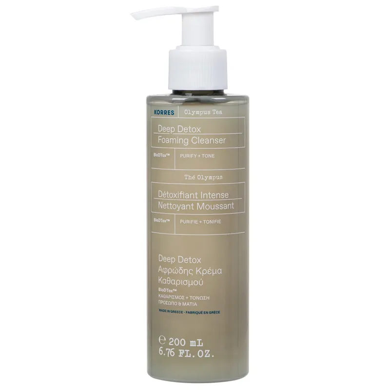 Olympus Tea Deep Detox Foaming Cleanser Reinigungsschaum 200 ml Schneller Versand