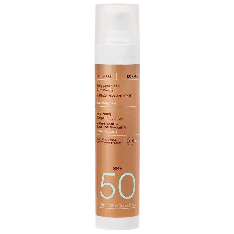 Online Kaufen Red Grape Daily Sunscreen Face Cream Antiageing + Antispot SPF 50 Sonnencreme 50 ml