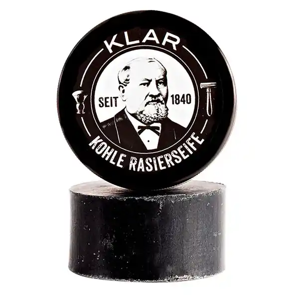 Ausverkauf Rasierseife Aktivkohle Rasierpflege 110 g
