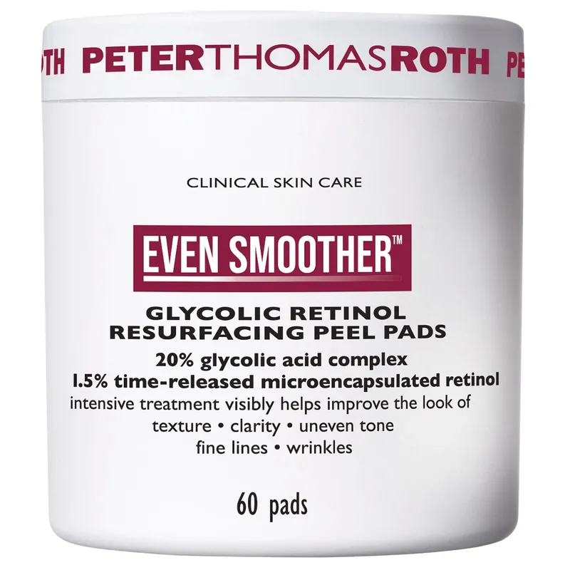 CLINICAL SKIN CARE EVEN SMOOTHER GLYCOLIC RETINOL RESURFACING PEEL PADS Peeling Pads 60 Stck. Billig