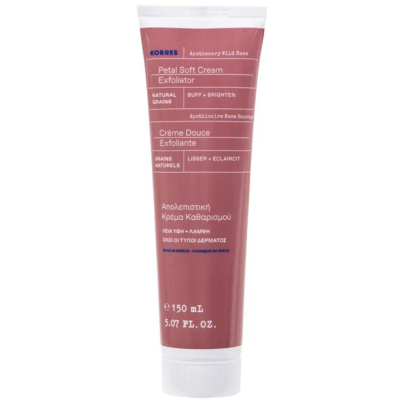 Apothecary Wild Rose Petal Soft Cream Exfoliator Gesichtspeeling 150 ml Neue Ware