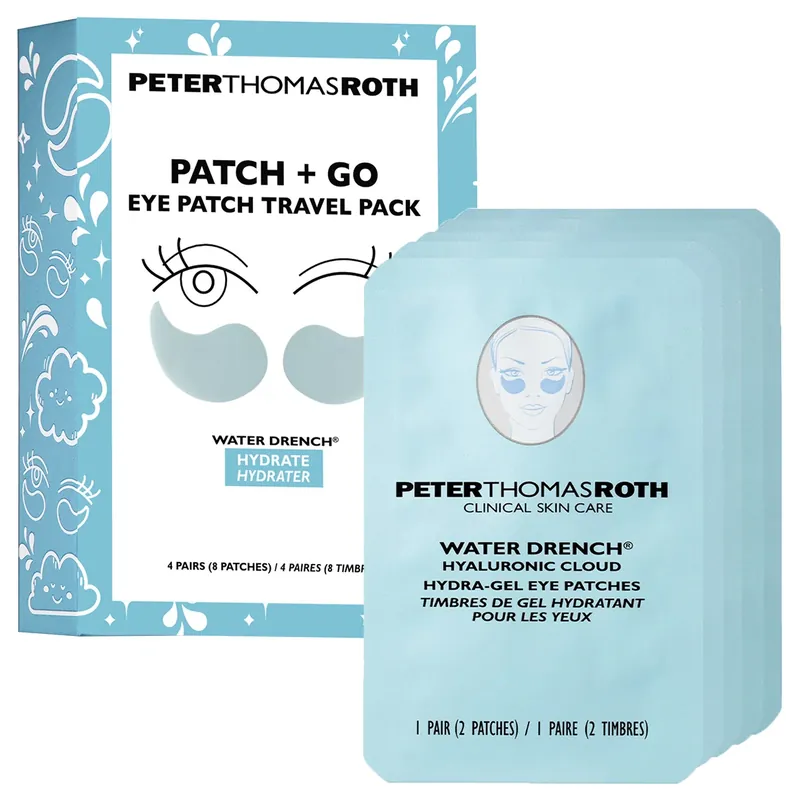 Water Drench® Hydra-Gel Eye Patches Travel Pack Augenpads 4 Pr. Top-Seller