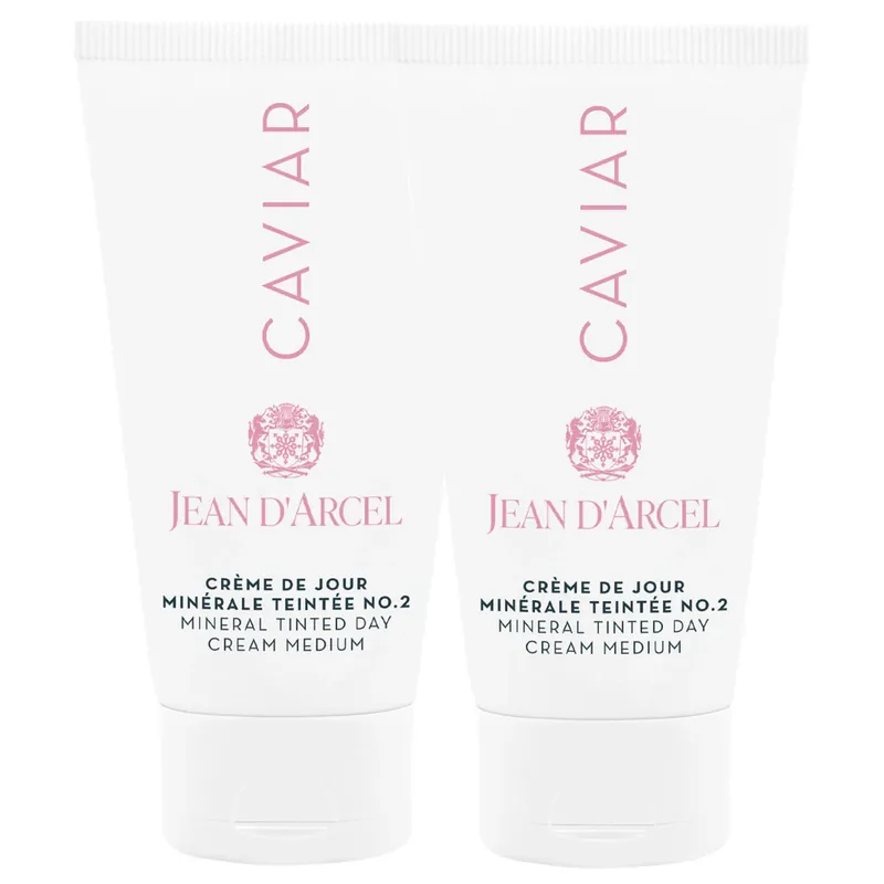 Abverkauf caviar 2er Set créme de jour minérale teintee Gesichtspflege-Set 100 ml