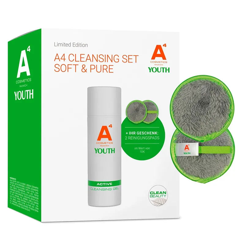 Schneller Versand Youth Cleansing Set Soft & Pure Limited Edition Gesichtspflege-Set 150 ml