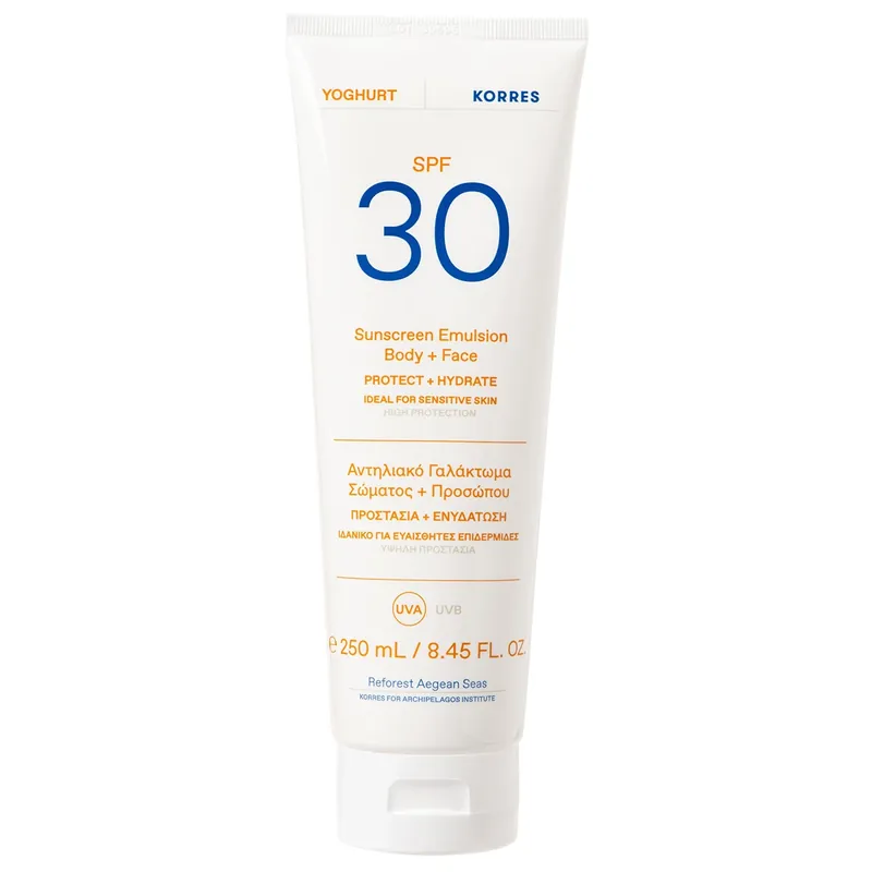 Yoghurt Sunscreen Emulsion Body & Face Sonnenemulsion SPF 30 250 ml (Diese Option ist zurzeit nicht verfügbar.) Günstig