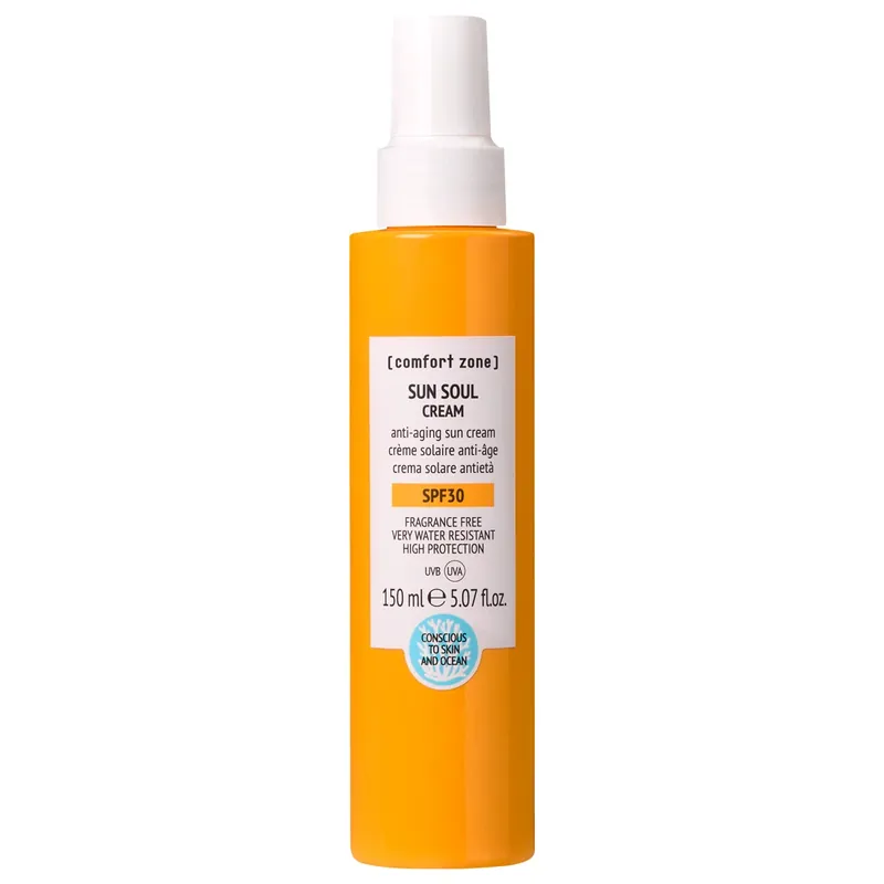 SUN SOUL Cream SPF 30 Sonnencreme 150 ml Nur Für Kurze Zeit