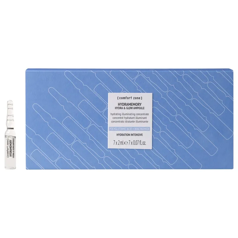 Finale Aktion HYDRAMEMORY Hydra & Glow Ampoule Ampulle 14 ml