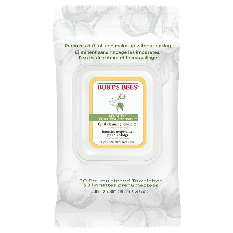 Sensitive Facial Cleansing Towelettes Reinigungstücher 30 Stck. Geprüft