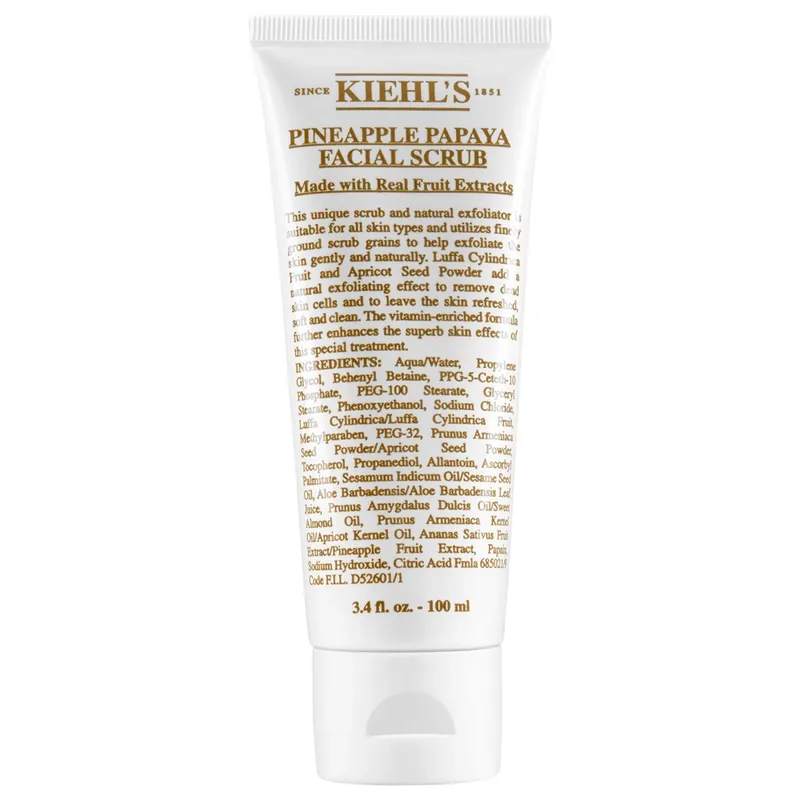Pineapple Papaya Facial Scrub Gesichtspeeling 100 ml Direkt Vom Hersteller