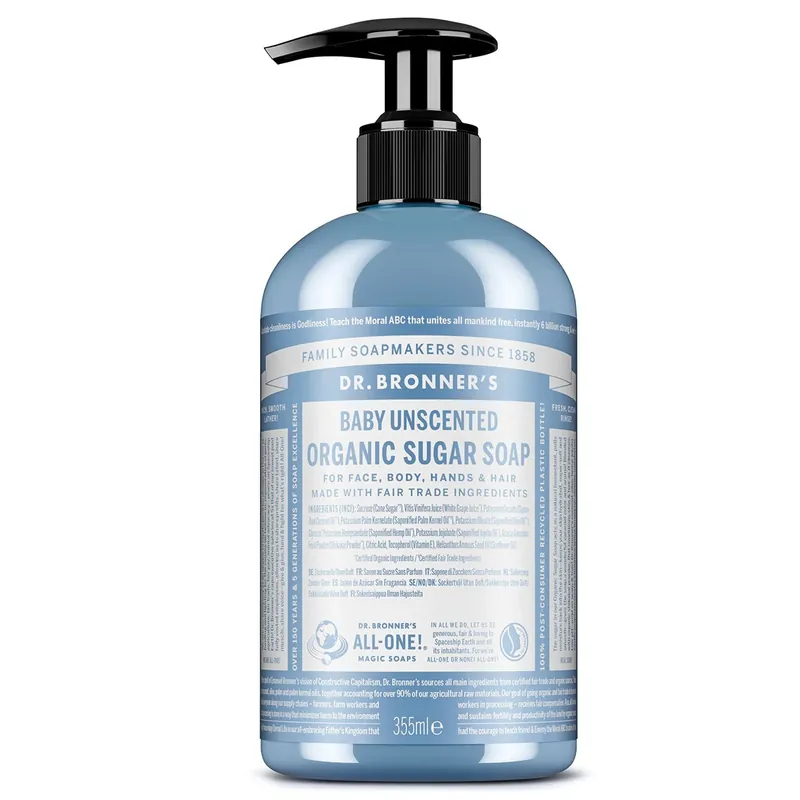 Top-Seller ORGANIC SUGAR SOAP Baby Seife 355 ml