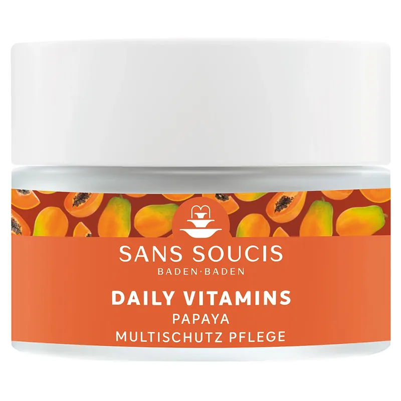 Neuheit DAILY VITAMINS Papaya Multischutz Pflege Gesichtscreme 50 ml