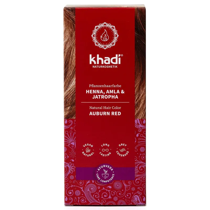 Neue Kollektion Pflanzenhaarfarbe Amla & Jatropha Haarfarbe 100 g