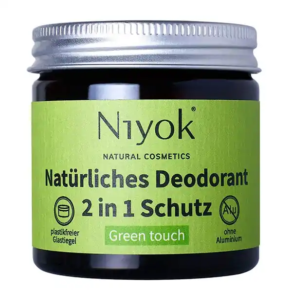 2 in 1 anti-transpirante Deocreme - Green touch Deodorant 40 ml Preiswert