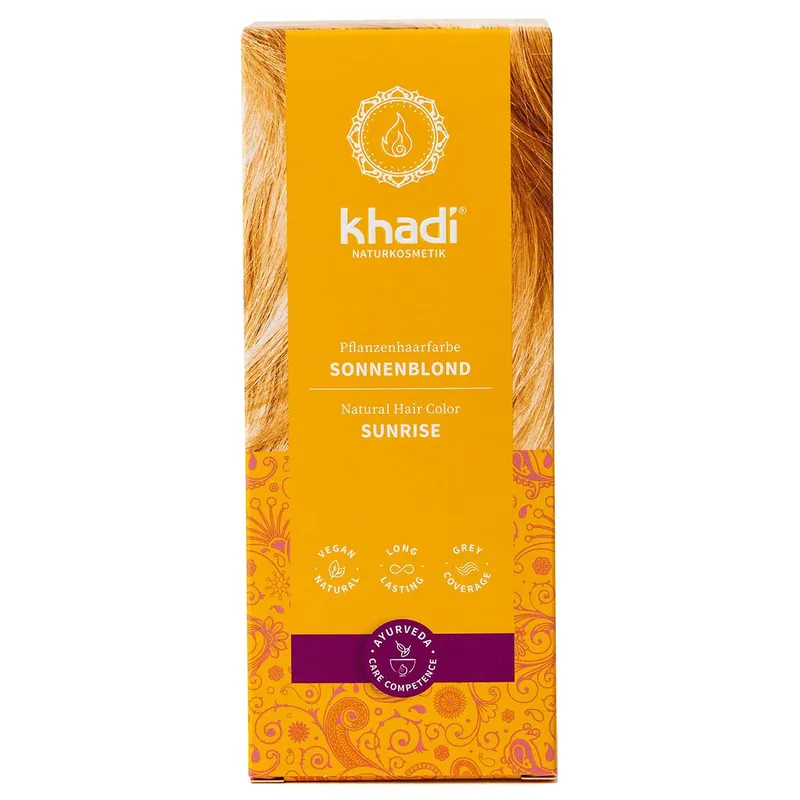 Garantierte Lieferung Pflanzenhaarfarbe Sonnenblond Haarfarbe 100 g