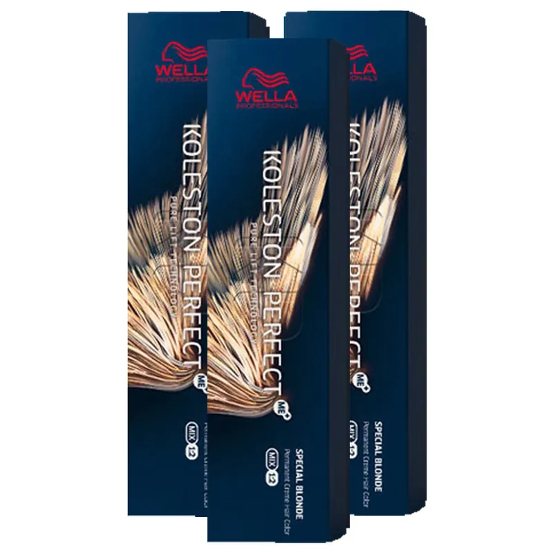 Preisreduziert Koleston Perfect ME+ Special Blonde 3er Set 12/0 Blond Natur Haarfarbe 180 ml