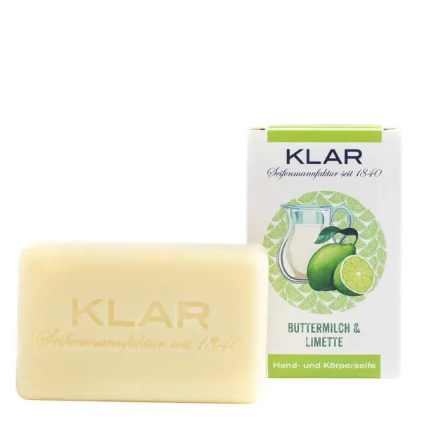 Aktuell Buttermilch- & Limettenseife Feste Seife 100 g