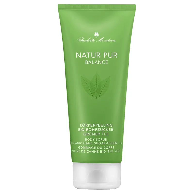 Schnäppchen Natur Pur BALANCE Körperpeeling Bio-Rohrzucker-Grüner Tee Körperpeeling 200 ml