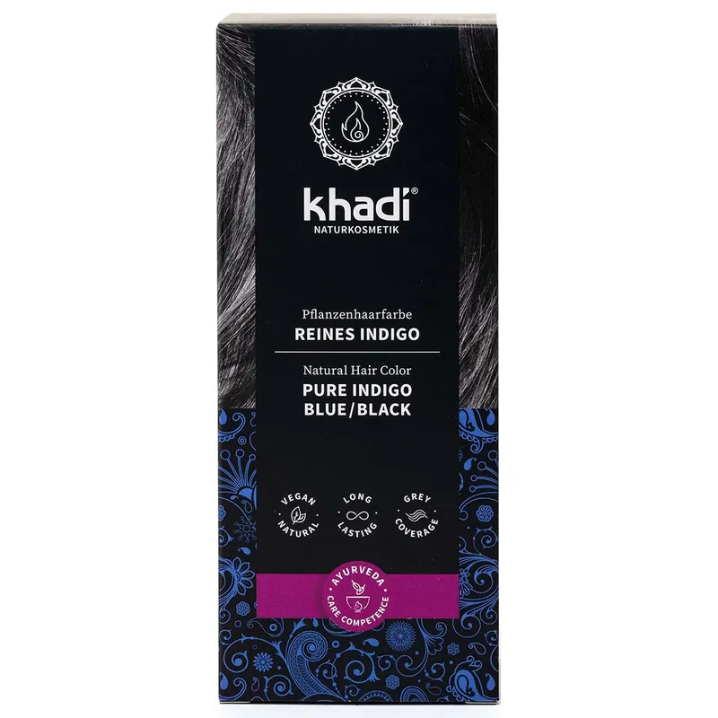 Pflanzenhaarfarbe reines Indigo Haarfarbe 100 g Direkt Vom Hersteller