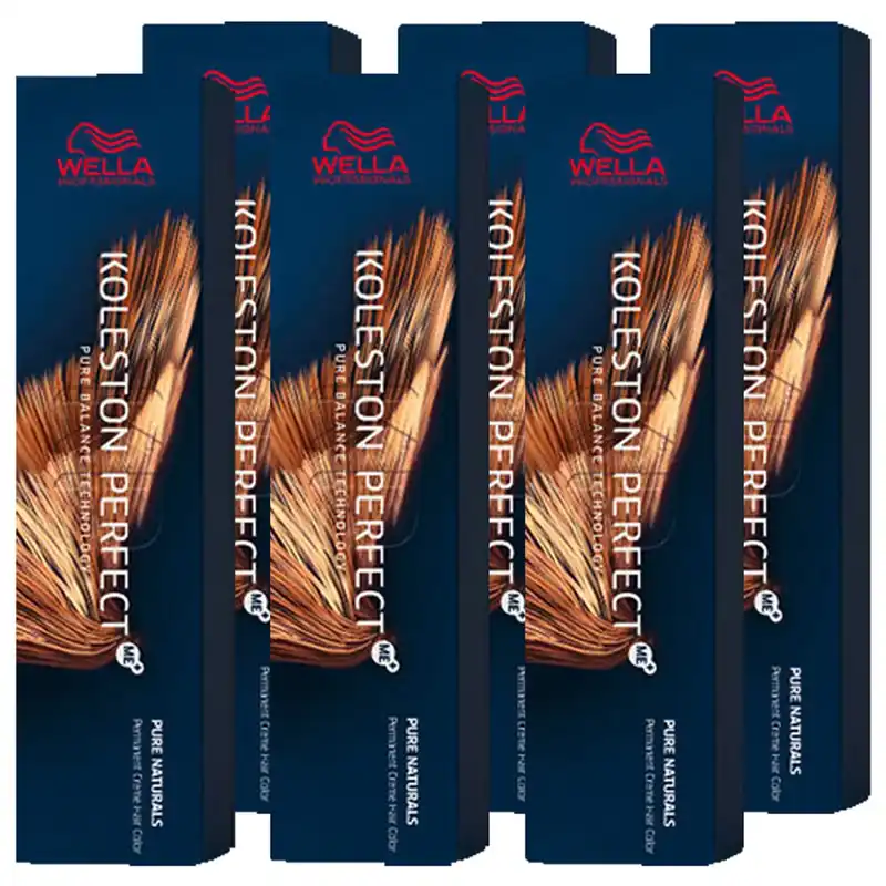Sofort Bestellen Koleston Perfect ME+ Pure Naturals 6er Set 7/0 Mittelblond Haarfarbe 360 ml