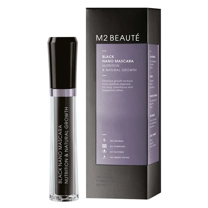 Black Nano Mascara Nutrition & Natural Growth Mascara 6 ml Highlight