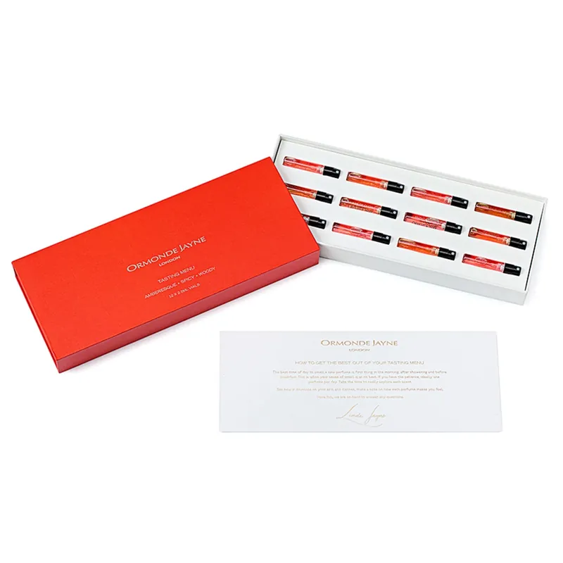 Heißes Angebot Tasting Menu - Amberesque - Spicy - Woody Kennenlern-Set 30 ml