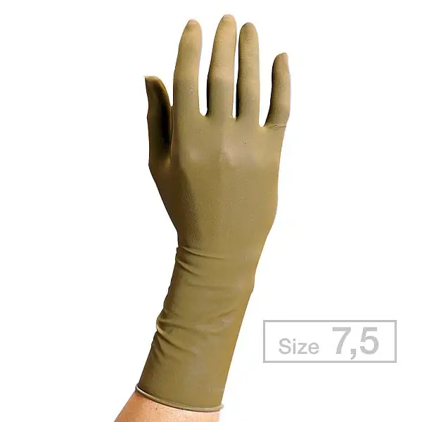 Latex-Schutzhandschuhe Handschuhe Größe 6, Pro Packung 2 Stück Echt