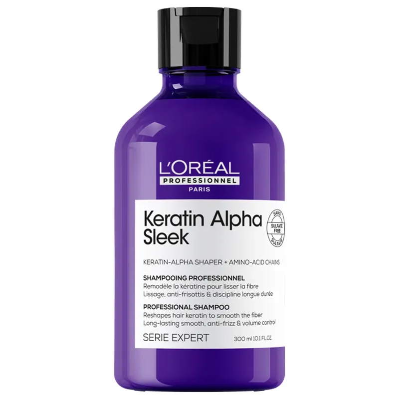 Serie Expert Keratin Alpha Sleek Professional Shampoo Shampoo 300 ml Heißes Angebot