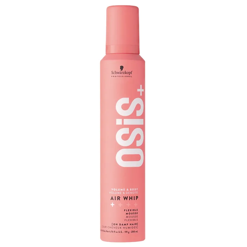 OSIS+ Volume & Body Air Whip Flexible Mousse Volumenschaum 200 ml Solange Der Vorrat Reicht