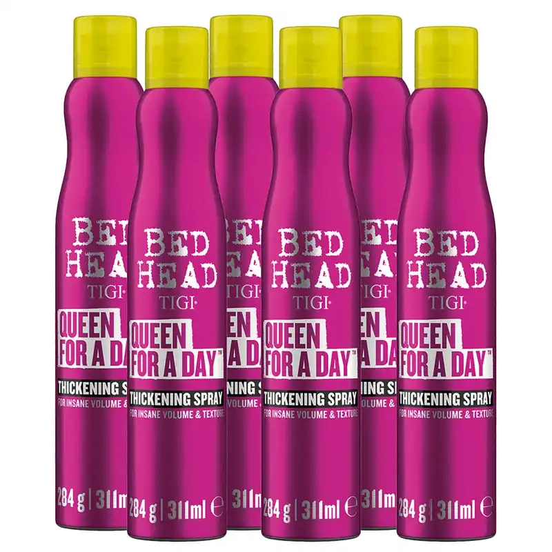 Kracherpreis BED HEAD Queen For A Day Thickening Spray 6 er Set Haarstyling-Set 1866 ml