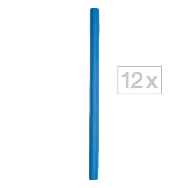 Flex-Wickler Dauerwellwickler Ø 14 mm, blau, Pro Packung 12 Stück Nur Heute
