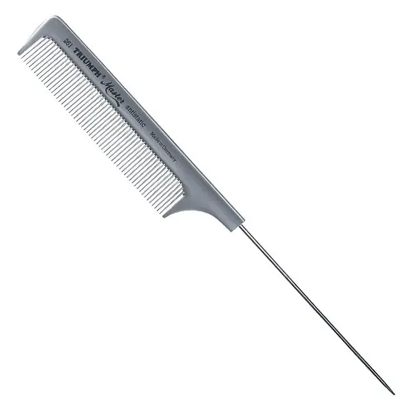 Triumph Master Nadelstielkamm Kamm Grau, 95/261 Letzte Chance