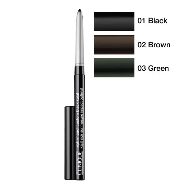 High Impact Custom Black Kajal Kajal 0.28 g Schneller Versand