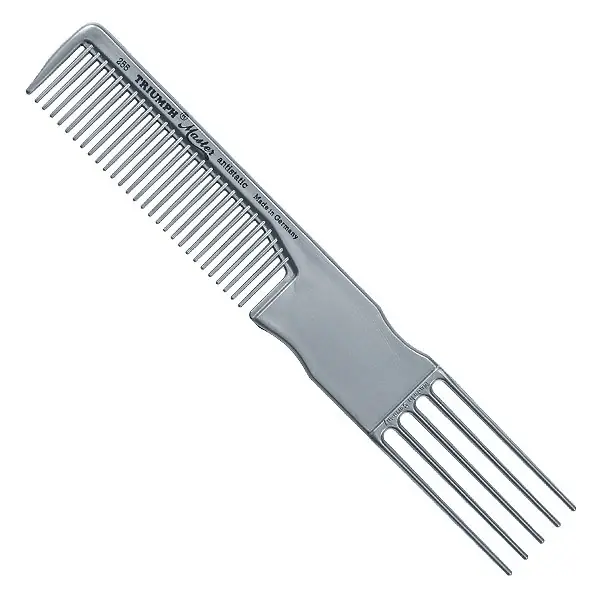 Triumph Master Gabelkamm Kamm Grau, 95/255 Echt