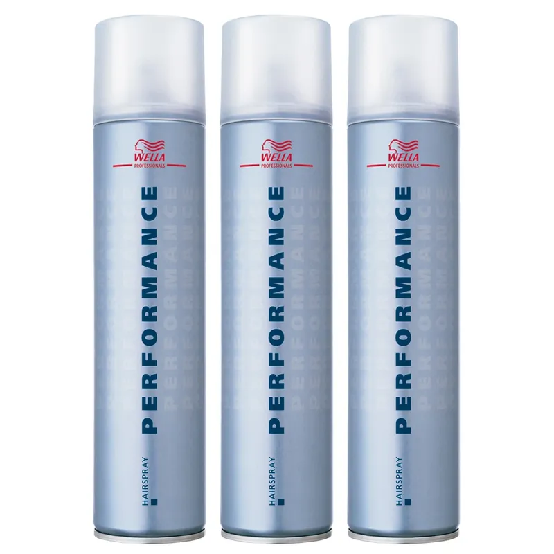 Meistverkauft Performance Haarspray mit Treibgas Aerosoldose 3er Set Haarstyling-Set 1500 ml