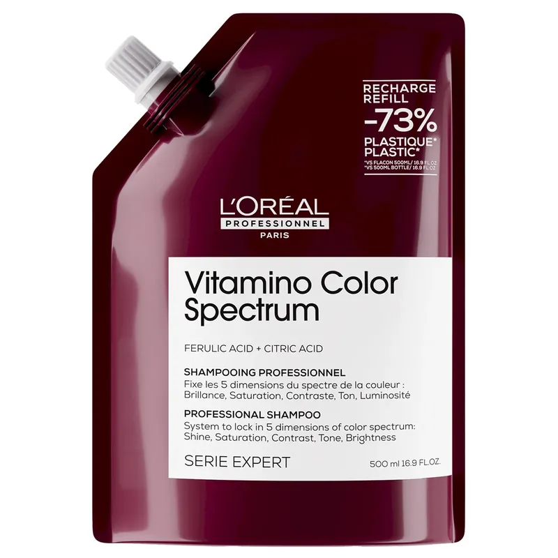 Neu Im Sortiment Serie Expert Vitamino Color Spectrum Professional Shampoo Refill Shampoo 500 ml