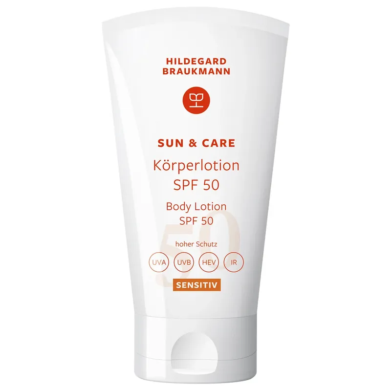 Versand Am Gleichen Tag sun & care Sensitiv Körperlotion SPF 50 Sun Lotion 150 ml