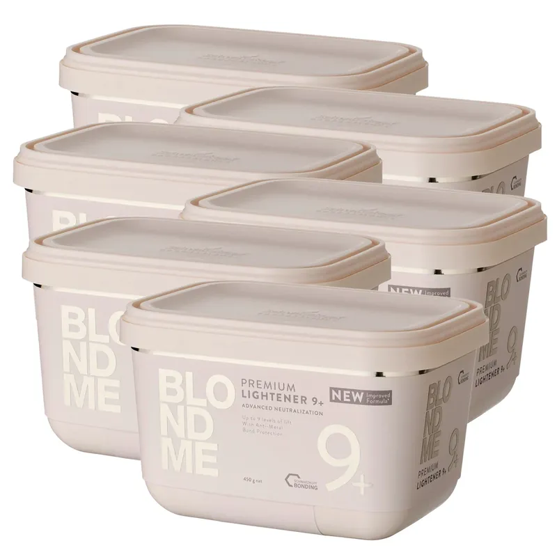 BLONDME Premium Lightener 9+ 6er Set Blondierung 2700 g Knallerangebot