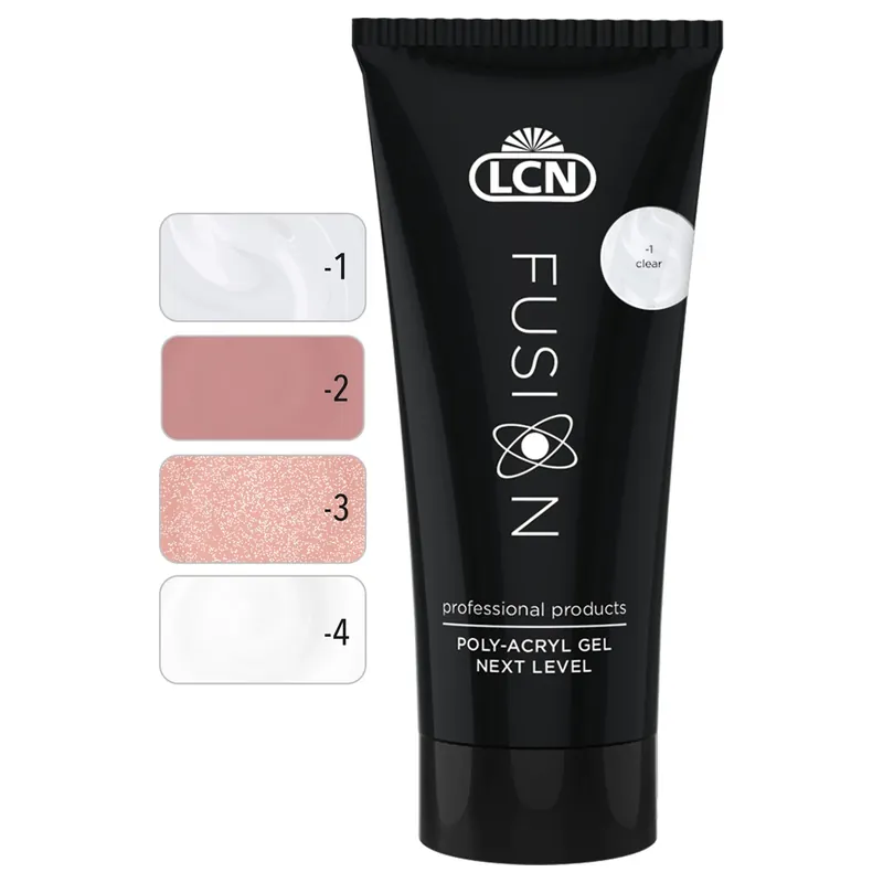Fusion Poly-Acryl Gel Next Level Acrylgel French White 50 ml Neue Ware