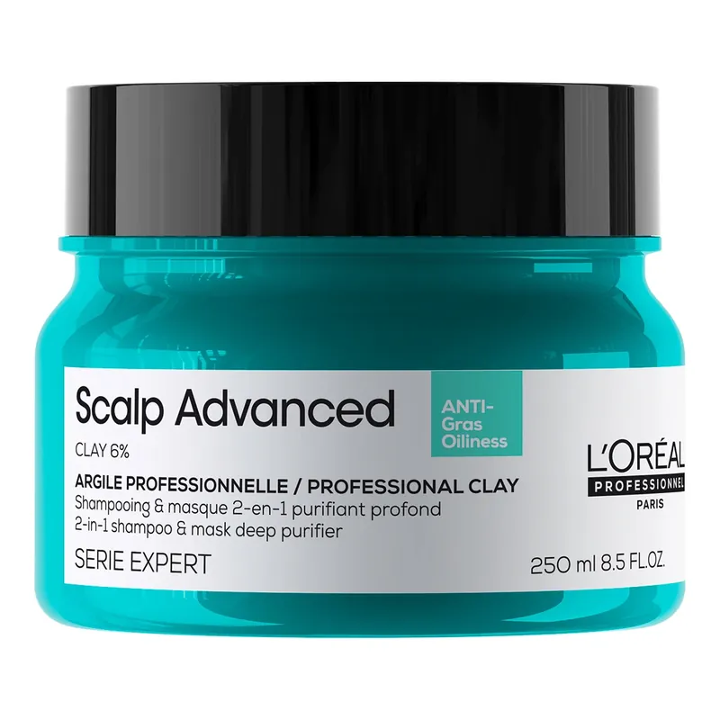 Serie Expert Scalp Advanced Anti-Oiliness 2in1 Deep Purifier Clay Haarmaske 250 ml Preis Gesenkt