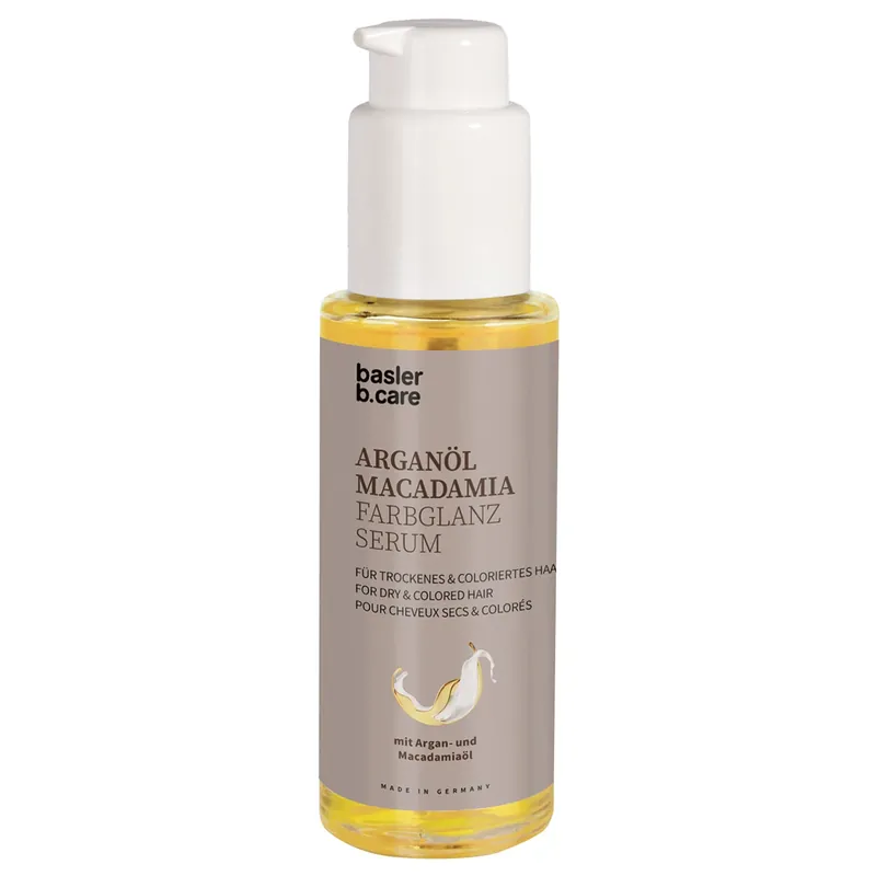 Markenware Arganöl Macadamia Farbglanz Serum Haarserum 50 ml