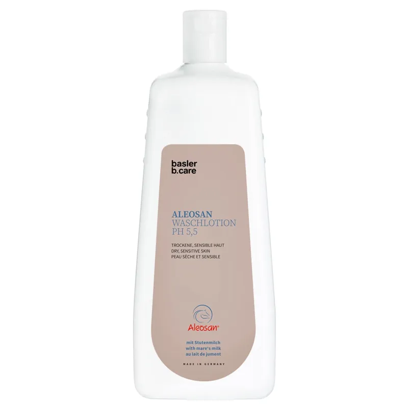Heißes Angebot Aleosan Waschlotion pH 5,5 Waschlotion Sparflasche 1 Liter