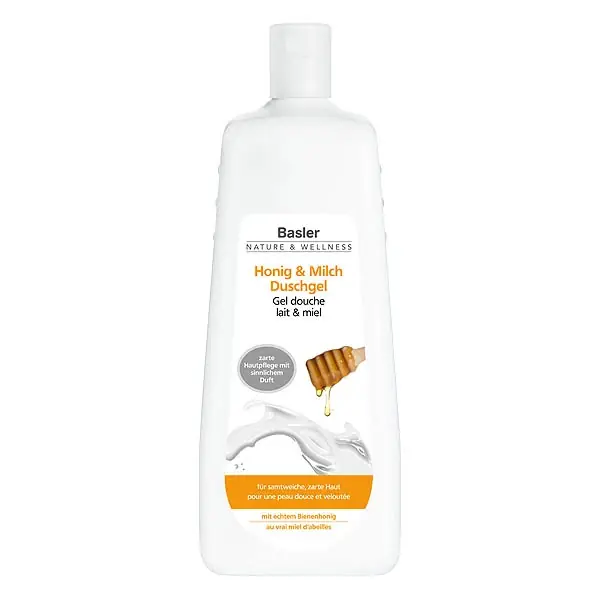 Garantierte Lieferung Honig & Milch Duschgel Duschgel Sparflasche 1 Liter