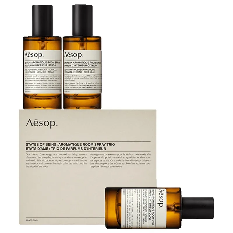States of Being Aromatique Room Spray Trio Raumduft 150 ml Nur Für Kurze Zeit
