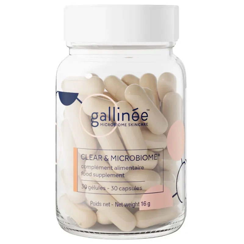 Clear & Microbiome Food Supplement Nahrungsergänzung 30 Kap. Preisreduziert