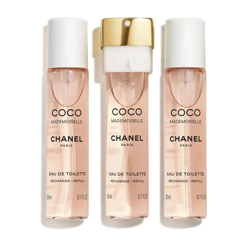 COCO MADEMOISELLE EAU DE TOILETTE TWIST AND SPRAY 3 x 20 ml (Diese Option ist zurzeit nicht verfügbar.) Echt
