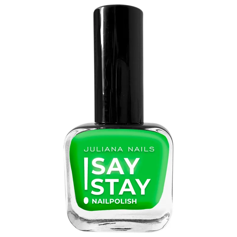 Wochenendangebot Say Stay! Nail Polish Neon Hashtag Green Nagellack 10 ml