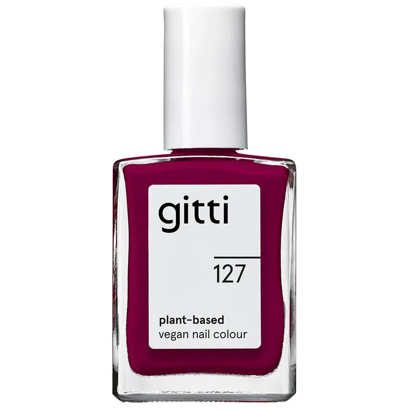 Neuheit no. 127 Nail Polish Red Plum Farbiger Nagellack 15 ml